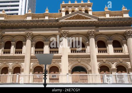 His Majesty's Theatre is an Edwardian Baroque theatre in Perth, Western Australia, constructed from 1902 to 1904 Stock Photo