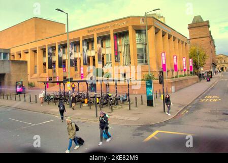 Royal Conservatoire of Scotland 100 Renfrew St, Glasgow G2 3DB Stock Photo