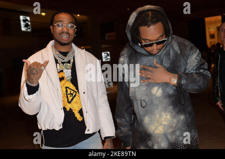 Takeoff from Migos and Virgil Abloh offwhite Stock Photo