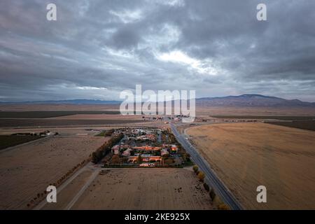 Harris Ranch in Coalinga, California. Stock Photo