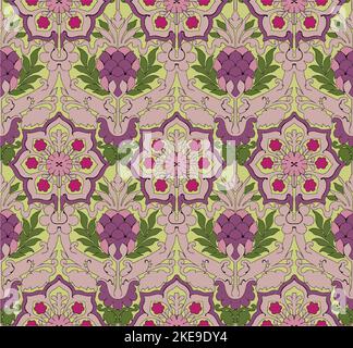 Ethnic Madhubani, kalamkari, chintz, Kani, Abstract, shirting design, Ajrakh Pattern, Ikat, block print, batik print, Background digital textile Stock Vector