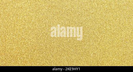 new year gold color glitter paper abstract, natural grunge texture background Stock Photo