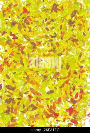 nice maple wallaper from autumn emotion fun  Stock Vector