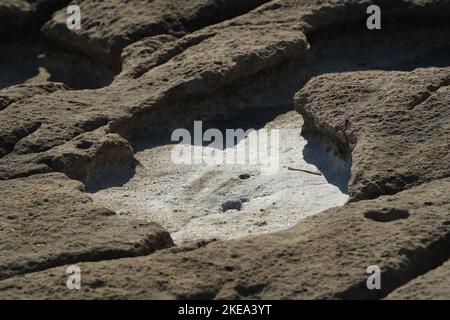 Malta rock formation hole on rocks Stock Photo - Alamy