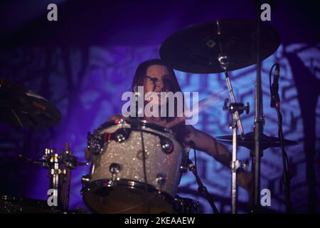 The Kut, Performing live at Hard Rock Hell XV, November 2022, photos by John Lambeth. Stock Photo