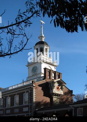 Independence Hall in Philadelphia, PA. Stock Photo