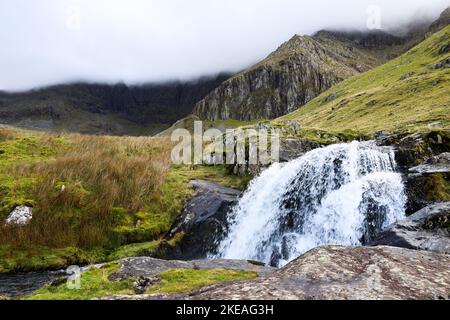 Snowdonia Carneddau wales mountains Stock Photo