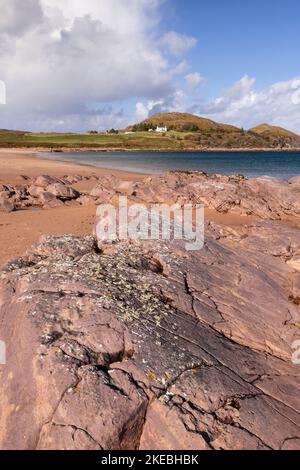 Firemore Beach on the Atlantic northwest coast of Scotland Stock Photo