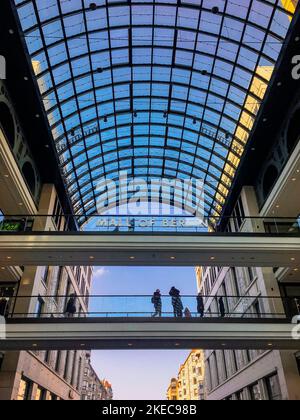 Mall of Berlin, shopping center, Berlin, capital, metropolis, big city, Germany Stock Photo