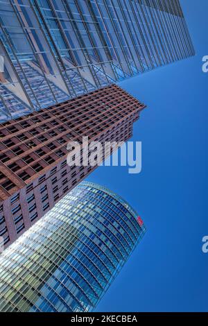 Skyscrapers at Potsdamer Platz. Berlin, Germany. Stock Photo
