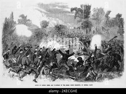 Battle of Champion Hill, May 16th, 1863 - The formidable position of ...