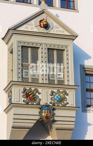 Freiberg, Town Hall in Sachsen, Saxony, Germany Stock Photo