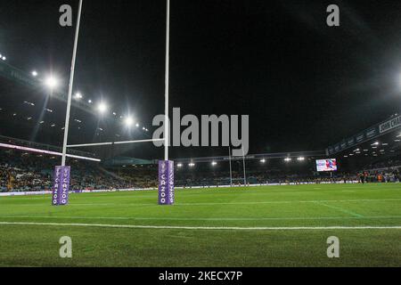 Leeds, UK. 12th Sep, 2020. GV of Elland Road tadium *** during the Rugby League World Cup 2021 Semi Final match between Australia RL and New Zealand RL at Elland Road, Leeds, England on 11 November 2022. Photo by Simon Hall. Editorial use only, license required for commercial use. No Credit: UK Sports Pics Ltd/Alamy Live News Stock Photo