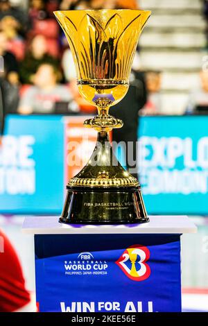 The Grail The FIBA World Cup the Naismith Trophy. Canada defeats Venezuela 94 56 to qualify for the FIBA World Cup 2023. Canada Goose is now 9 0 in qualifying. Photo by Ron Palmer SOPA Images Sipa USA...