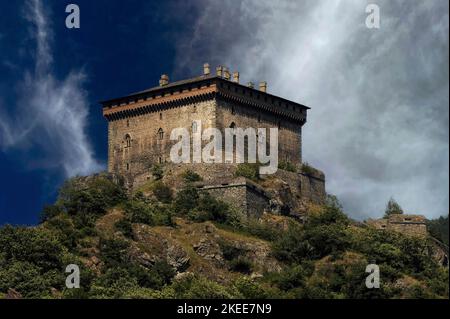 An austere, undecorated cube and early example of a fortress built as a ...