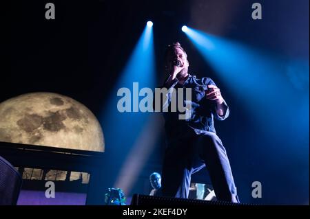 Photographs of Kaiser Chiefs performing at the OVO Hydro in Glasgow on the 11th November 2022 Stock Photo