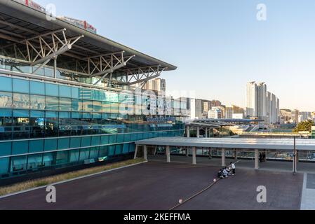 Busan station high speed railway station in Busan, South Korea on 19 October 2022 Stock Photo