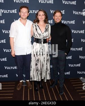 Hollywood, USA. 12th Nov, 2022. Callum Woodhouse, Anna Madeley, Nicholas Ralph arrives at The Vulture Festival 2022: An all Creatures Great and Small Panel Thats Just Right eld at The Roosevelt Hotel in Hollywood, CA on Saturday, November 11, 2022. (Photo by Juan Pablo Rico/Sipa USA) Credit: Sipa USA/Alamy Live News Stock Photo