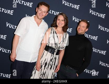 Hollywood, USA. 12th Nov, 2022. Callum Woodhouse, Anna Madeley, Nicholas Ralph arrives at The Vulture Festival 2022: An all Creatures Great and Small Panel Thats Just Right eld at The Roosevelt Hotel in Hollywood, CA on Saturday, November 11, 2022. (Photo by Juan Pablo Rico/Sipa USA) Credit: Sipa USA/Alamy Live News Stock Photo