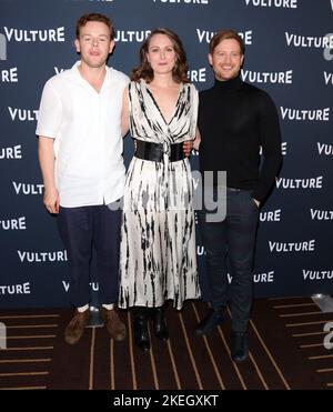 Hollywood, USA. 12th Nov, 2022. Callum Woodhouse, Anna Madeley, Nicholas Ralph arrives at The Vulture Festival 2022: An all Creatures Great and Small Panel Thats Just Right eld at The Roosevelt Hotel in Hollywood, CA on Saturday, November 11, 2022. (Photo by Juan Pablo Rico/Sipa USA) Credit: Sipa USA/Alamy Live News Stock Photo