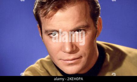 STAR TREK Paramount TV sci-fi  series with William Shatner as Captain Kirk Stock Photo