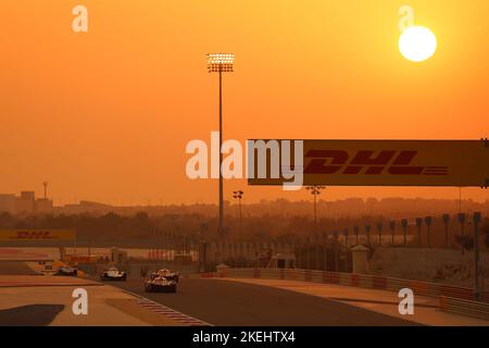 Bahrain, Bahrain. 12th Nov, 2022. BAHRAIN, SAKHIR, Bahrain International Circuit, 12. November 2022: impression - circuit view in sundown, Credit: SPP Sport Press Photo. /Alamy Live News Stock Photo