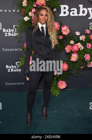 West Hollywood, California, USA. 12th Nov, 2022. Ciara arriving to the 2022 Baby2Baby Gala Presented by Paul Mitchell held at the Pacific Design Center in West Hollywood, CA on November 12, 2022. © OConnor / AFF-USA.com Credit: AFF/Alamy Live News Stock Photo