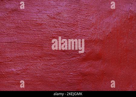 rough texture wall background painted dark red Stock Photo