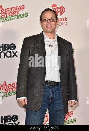 Los Angeles, USA. 12th Nov, 2022. Ian Petrella walking the red carpet at the Warner Brothers and HBO Max Special Outdoor Screening of “A Christmas Story Christmas” at The Autry Museum at Griffith Park in Los Angeles, CA on November 12, 2022. (Photo By Scott Kirkland/Sipa USA) Credit: Sipa USA/Alamy Live News Stock Photo