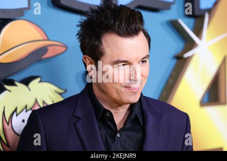 Los Angeles, United States. 12th Nov, 2022. LOS ANGELES, CALIFORNIA, USA - NOVEMBER 12: American actor, screenwriter, producer, director and singer Seth MacFarlane arrives at FOX's 'Family Guy' 400th Episode Celebration held at the Fox Studio Lot on November 12, 2022 in Los Angeles, California, United States. (Photo by Xavier Collin/Image Press Agency) Credit: Image Press Agency/Alamy Live News Stock Photo