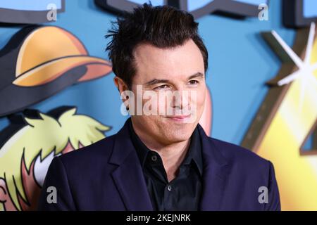 Los Angeles, United States. 12th Nov, 2022. LOS ANGELES, CALIFORNIA, USA - NOVEMBER 12: American actor, screenwriter, producer, director and singer Seth MacFarlane arrives at FOX's 'Family Guy' 400th Episode Celebration held at the Fox Studio Lot on November 12, 2022 in Los Angeles, California, United States. (Photo by Xavier Collin/Image Press Agency) Credit: Image Press Agency/Alamy Live News Stock Photo