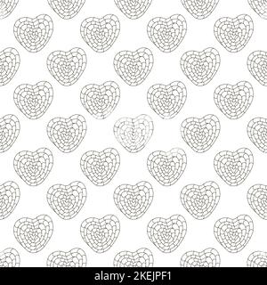 Cute pattern with sweets. Coloring lollipops seamless pattern. Candies. Print Stock Vector