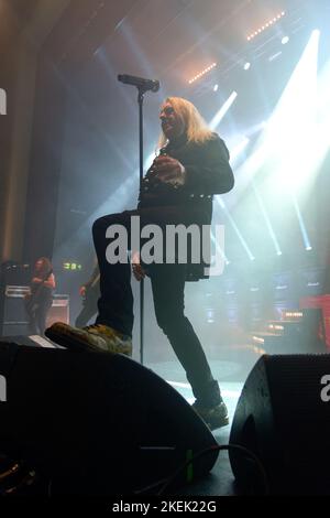 Saxon perform at O2 Guildhall on 12 November 2022 in Southampton, England Stock Photo