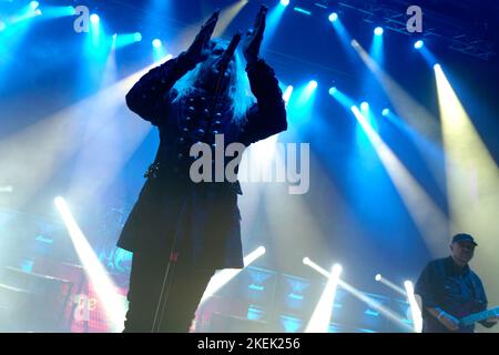 Saxon perform at O2 Guildhall on 12 November 2022 in Southampton, England Stock Photo