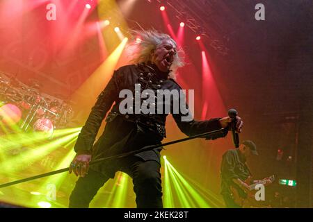 Saxon perform at O2 Guildhall on 12 November 2022 in Southampton, England Stock Photo