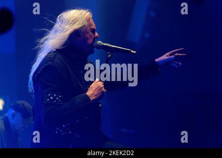 Saxon perform at O2 Guildhall on 12 November 2022 in Southampton, England Stock Photo