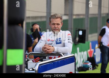 Sao Paulo, Brazil . 11th Nov, 2022. SAO PAULO, Brazil, 12. November 2022; #20, Kevin MAGNUSSEN, DEN, Haas F1 Team, during the GP DO BRASIL DE FORMULA 1, Autodromo de Interlagos - F1 GP BRAZIL 2022 - Formel 1 Grand Prix Brasilien - Formula One, Formel 1, Formule 1 - fee liable image - Photo Credit: © Cristiano Andujar/ATP images Credit: SPP Sport Press Photo. /Alamy Live News Stock Photo