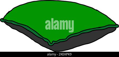 Pile of Pillows Vector : Cozy Comfort in Digital Design Stock Vector