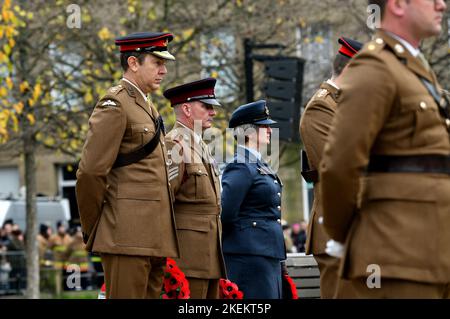 Newcastle, UK. 13th Nov 2022. 13/11/2022 Remembrance Sunday Parade, Newcastle, England Stock Photo