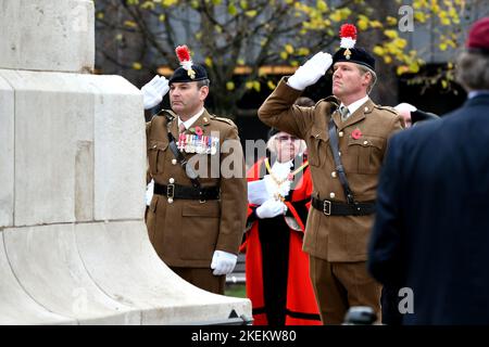 Newcastle, UK. 13th Nov 2022. 13/11/2022 Remembrance Sunday Parade, Newcastle, England Stock Photo