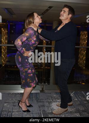 Arianne Zucker and Galen Gering arriving at the 'Days of Our Lives' Day of Days 2022 Fan Event held at the J.W. Marriott at LA LIVE in Los Angeles, CA on November 12, 2022. © Janet Gough / AFF-USA.COM Stock Photo