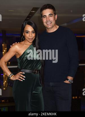 Elia Cantu and Galen Gering arriving at the 'Days of Our Lives' Day of Days 2022 Fan Event held at the J.W. Marriott at LA LIVE in Los Angeles, CA on November 12, 2022. © Janet Gough / AFF-USA.COM Stock Photo