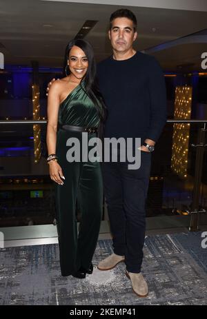 Elia Cantu and Galen Gering arriving at the 'Days of Our Lives' Day of Days 2022 Fan Event held at the J.W. Marriott at LA LIVE in Los Angeles, CA on November 12, 2022. © Janet Gough / AFF-USA.COM Stock Photo