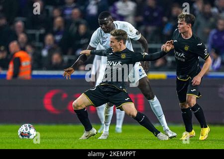 ANDERLECHT, BELGIUM - MAY 15: Yari Verschaeren of RSC Anderlecht during the  Jupiler Pro League match between RSC Anderlecht and KRC Genk at Lotto Park  Stock Photo - Alamy