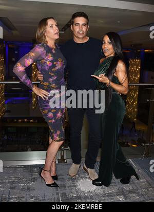 Arianne Zucker, Galen Gering and Elia Cantu arriving at the 'Days of Our Lives' Day of Days 2022 Fan Event held at the J.W. Marriott at LA LIVE in Los Angeles, CA on November 12, 2022. © Janet Gough / AFF-USA.COM Stock Photo