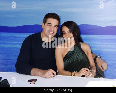 Galen Gering and Elia Cantu arriving at the 'Days of Our Lives' Day of Days 2022 Fan Event held at the J.W. Marriott at LA LIVE in Los Angeles, CA on November 12, 2022. © Janet Gough / AFF-USA.COM Stock Photo