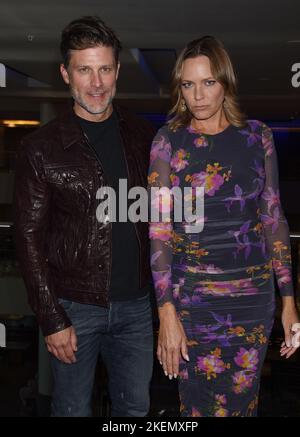 Greg Vaughan and Arianne Zucker arriving at the 'Days of Our Lives' Day of Days 2022 Fan Event held at the J.W. Marriott at LA LIVE in Los Angeles, CA on November 12, 2022. © Janet Gough / AFF-USA.COM Stock Photo