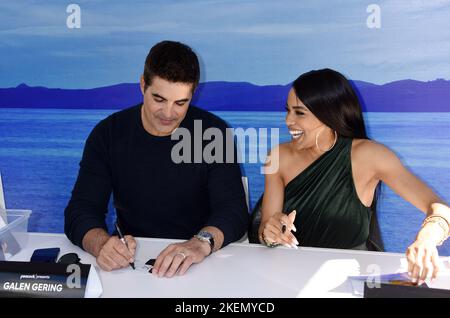 Galen Gering and Elia Cantu arriving at the 'Days of Our Lives' Day of Days 2022 Fan Event held at the J.W. Marriott at LA LIVE in Los Angeles, CA on November 12, 2022. © Janet Gough / AFF-USA.COM Stock Photo