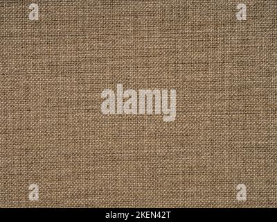 Brown vintage linen canvas texture. Effect for making artwork, painting, designs decoration, background concepts, text, lettering, wall screen saver Stock Photo