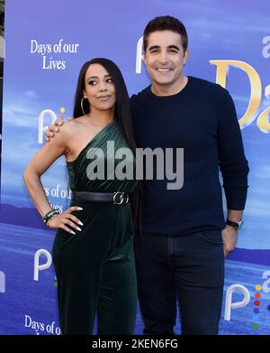 Elia Cantu and Galen Gering arriving at the 'Days of Our Lives' Day of Days 2022 Fan Event held at the J.W. Marriott at LA LIVE in Los Angeles, CA on November 12, 2022. © Janet Gough / AFF-USA.COM Stock Photo